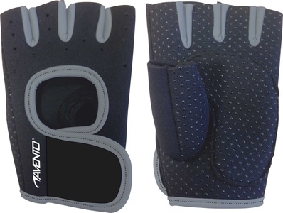 Pirštinės fitnesui AVENTO 42AA S/M Black/grey